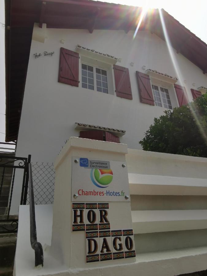 Chambres D'Hotes "Hor Dago" Pres De La Gare D'Hendaye Avec Le Petit-Dejeuner Екстериор снимка